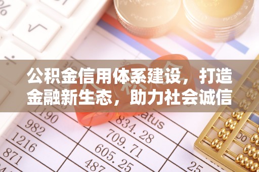 杨梅公积金信用体系建设，打造金融新生态，助力社会诚信发展