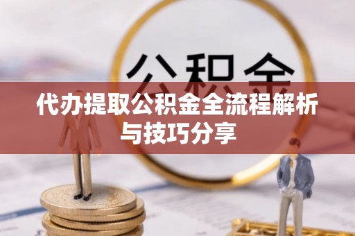 杨梅代办提取公积金全流程解析与技巧分享