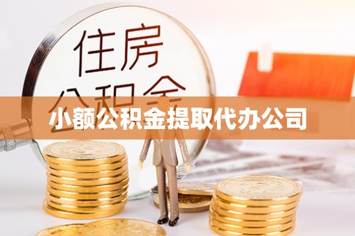 杨梅小额公积金提取代办公司