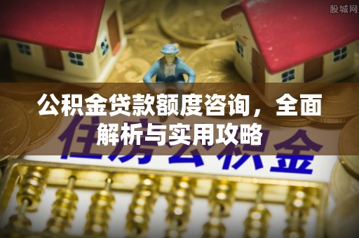 杨梅公积金贷款额度咨询，全面解析与实用攻略