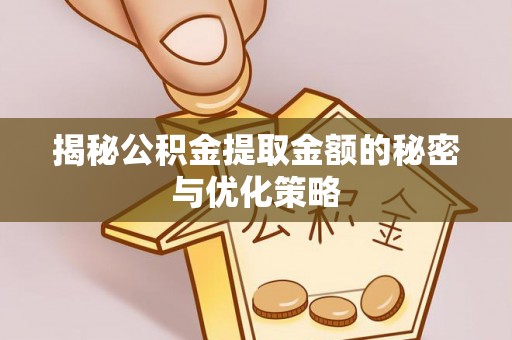 杨梅揭秘公积金提取金额的秘密与优化策略
