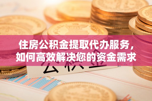 杨梅住房公积金提取代办服务，如何高效解决您的资金需求