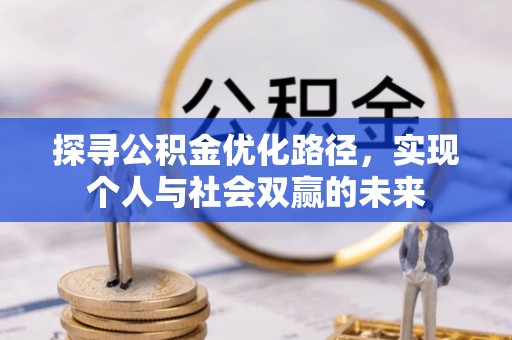 杨梅探寻公积金优化路径，实现个人与社会双赢的未来