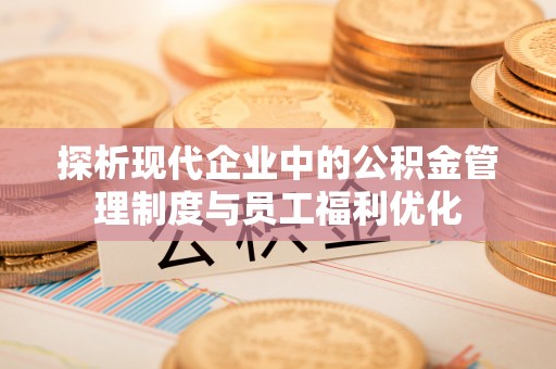 杨梅探析现代企业中的公积金管理制度与员工福利优化