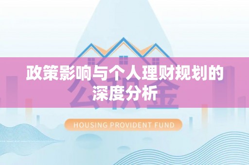 杨梅政策影响与个人理财规划的深度分析