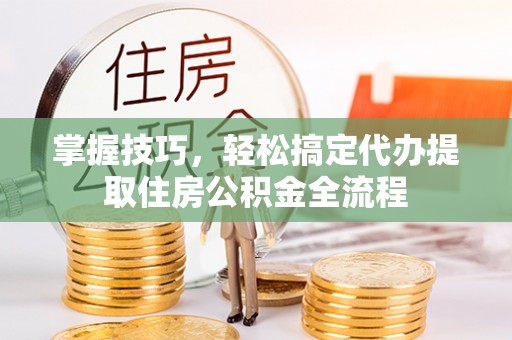 杨梅掌握技巧，轻松搞定代办提取住房公积金全流程