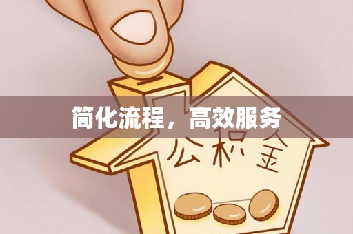 杨梅简化流程，高效服务