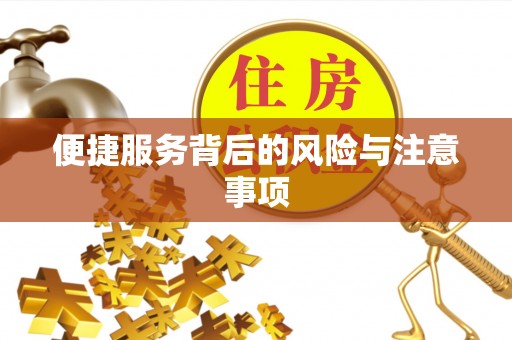 杨梅便捷服务背后的风险与注意事项